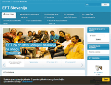 Tablet Screenshot of eft-slovenija.si